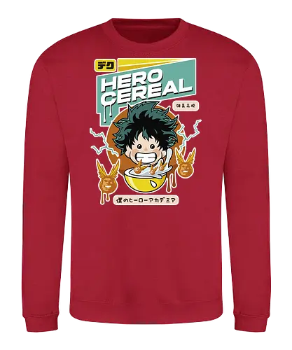 Cereal Academia - Japan, Hero, Deku - Sweatshirt