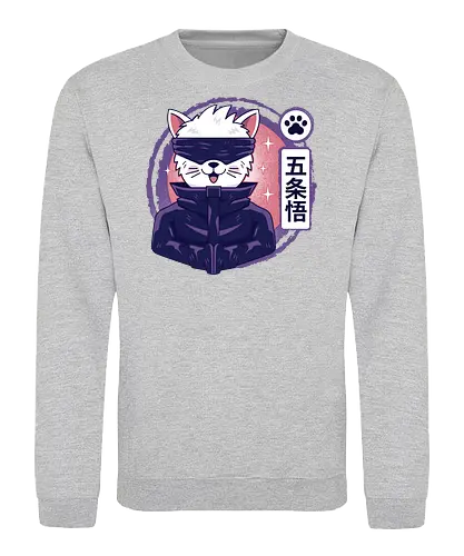 Gojo Cat - Blindfold, Eyes - Sweatshirt