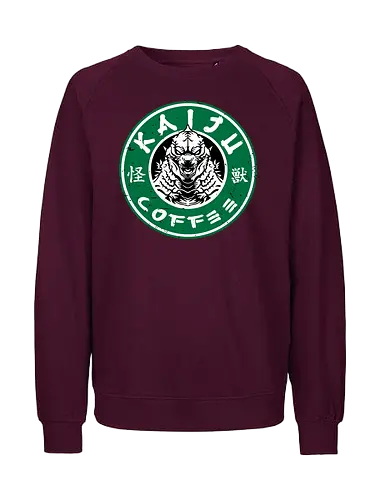 Kaiju Coffee - Kaiju, Monster, Coffee - Fairtrade Sweatshirt