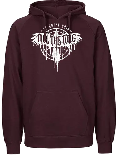 It can't rain all the time - crow, retro, 90s, draven - Fairtrade Hoodie