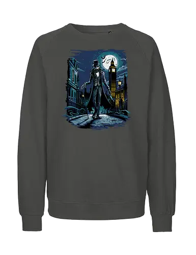 Jack the Ripper - jack, skeleton, christmas, nightmare, horror - Fairtrade Sweatshirt