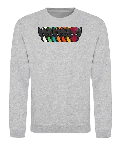 DP Mask - Wolf, Pool, Dd - Sweatshirt