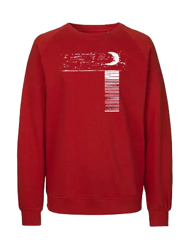 Half Moon - Lake, Reflection, Sky, Ocn - Fairtrade Sweatshirt