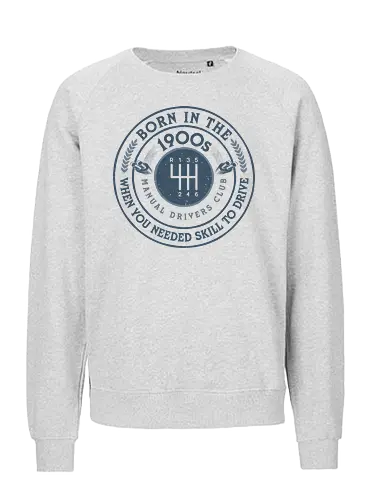 Vintage Driver - Skill, Car, Old, Stick - Fairtrade Sweatshirt