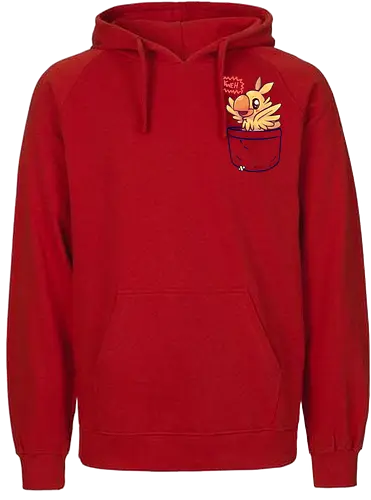 Bird in your Pocket - kweh, final, fantasy - Fairtrade Hoodie