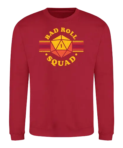 RPG - Bad roll squad - Dice, Low - Sweatshirt