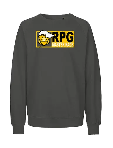 RPG - Master Race - Game, Dice, Funny - Fairtrade Sweatshirt