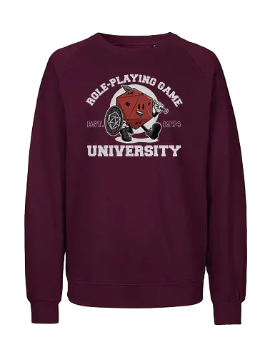 RGP - University - Role-playing, Dice, Game - Fairtrade Sweatshirt