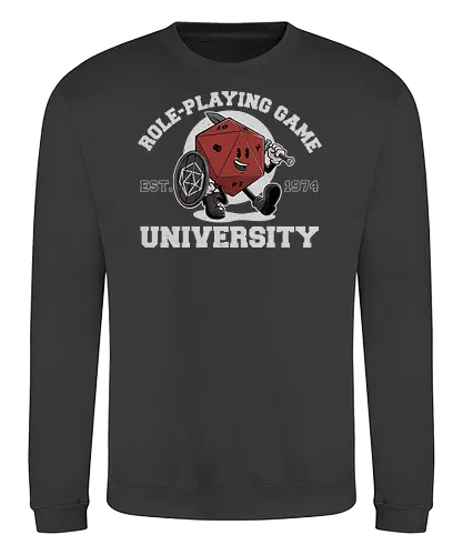 RGP - University - Role-playing, Dice, Game - Sweatshirt