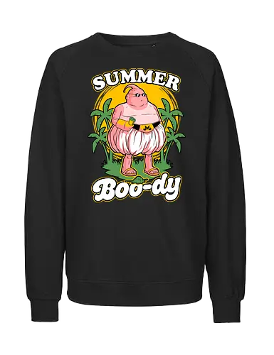 Summer Boody Anime Parody - Djinn, Dragon, Sun, Bch - Fairtrade Sweatshirt