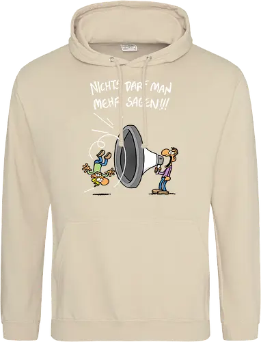 Nichts darf man mehr! - protest, nichts darf man - Standard Hoodie