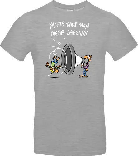 Nichts darf man mehr!
