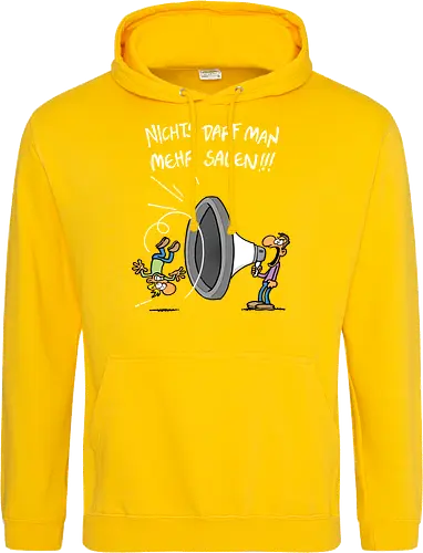 Nichts darf man mehr! - protest, nichts darf man - Standard Hoodie