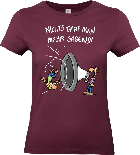 Nichts darf man mehr! - protest, nichts darf man - Standard T-Shirt (Women)