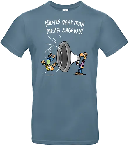 Nichts darf man mehr! - protest, nichts darf man - Standard T-Shirt