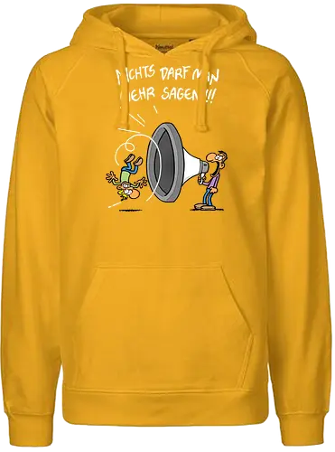 Nichts darf man mehr! - protest, nichts darf man - Fairtrade Hoodie