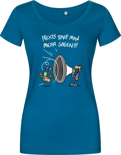 Nichts darf man mehr! - protest, nichts darf man - Women T-Shirt
