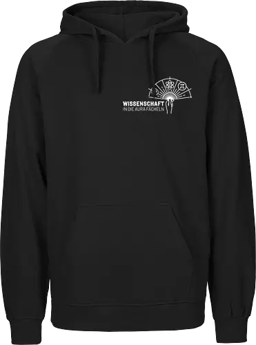 Wissenschaft in die Aura fächeln - minkorrekt, wissenschaft, aura - Fairtrade Hoodie