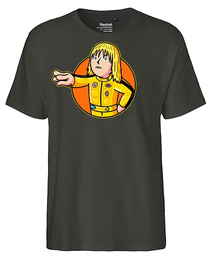 Killer Girl! - vault, mashup, bill, kill, tarantino - Fairtrade T-Shirt