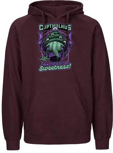 Cupcake Cthulhu - Monster, Lovecraft, Sweet, Delicious - Fairtrade Hoodie