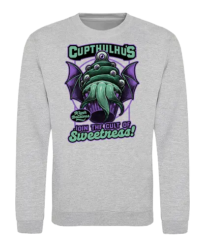 Cupcake Cthulhu - Monster, Lovecraft, Sweet, Delicious - Sweatshirt