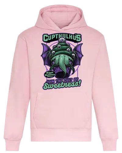 Cupcake Cthulhu - Monster, Lovecraft, Sweet, Delicious - Heavyweight Hoodie