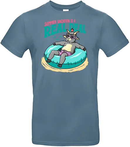 Real Deal - baphomet, devil, vacation, urlaub, sommer, summer - Standard T-Shirt