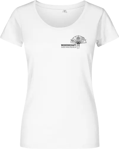 Wissenschaft in die Aura fächeln - minkorrekt, wissenschaft, aura - Women T-Shirt