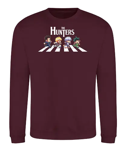 The Hunters - hunter, anime, manga, abbey, road - Sweatshirt