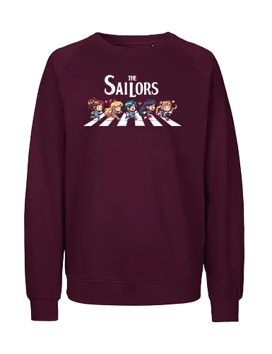 The Sailors - sailor, moon, mond, anime, manga, magical girl - Fairtrade Sweatshirt