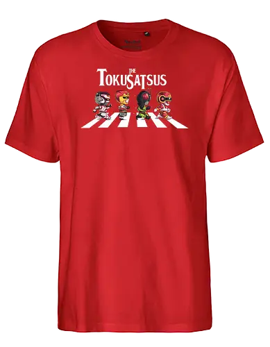 Tokusatsu Road - ranger, power, japan, tokusatsu, hero - Fairtrade T-Shirt