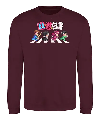 Yu Yu Road - yuyu, road, abbey, anime, manga - Sweatshirt
