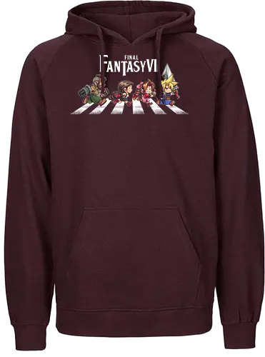 Fantasy Road - final, fantasy, vii, gaming, abbey, road - Fairtrade Hoodie