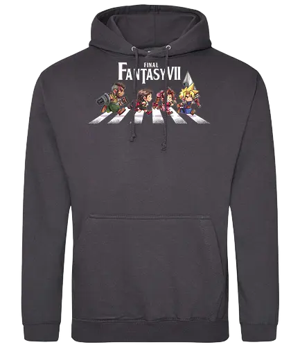 Fantasy Road - final, fantasy, vii, gaming, abbey, road - Standard Hoodie