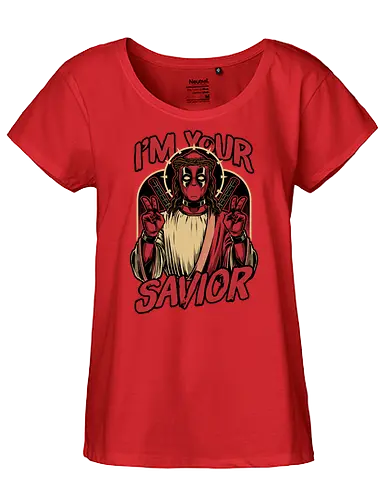 Dead Savior Hero - antihero, comic, pool, savior, retter, dead - Fairtrade Girl Shirt