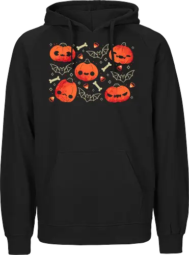 Cute Smiling Halloween Pumpkins