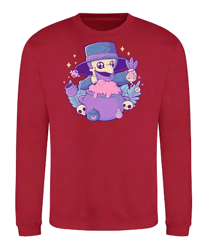 Cute Plague Doctors Brew - plague, plague doctor, pestdoktor, maske, witchcraft - Sweatshirt