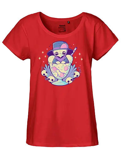 Cute Plague Doctor Ice Cream - plague, plague doctor, pestdoktor, eis, ice cream - Fairtrade Girl Shirt