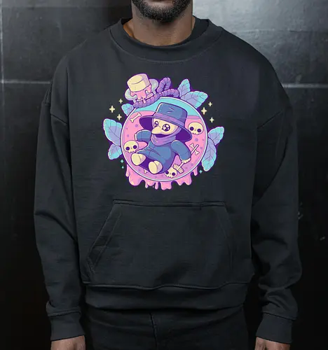 Cute Plague Doctor in Jar