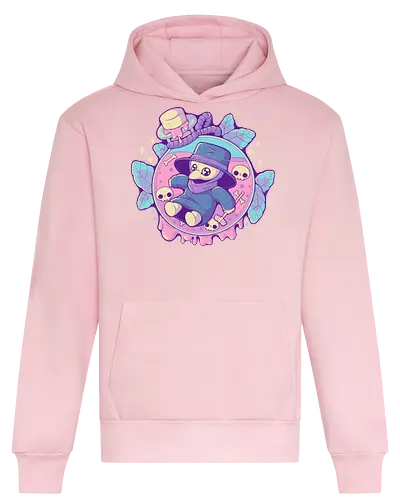 Cute Plague Doctor in Jar - plague doctor, plague, pestdoktor, potion, witchcraft - Heavyweight Hoodie