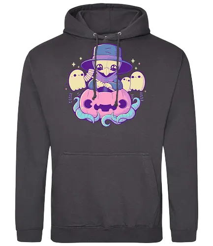 Cute Plague Doctor Pumpkin - plague doctor, plague, pestdoktor, pumpkin, ghost, geist, halloween - Standard Hoodie