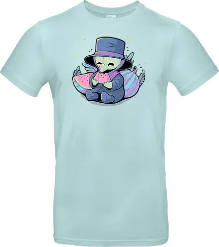 Cute Plague Doctor with Watermelon