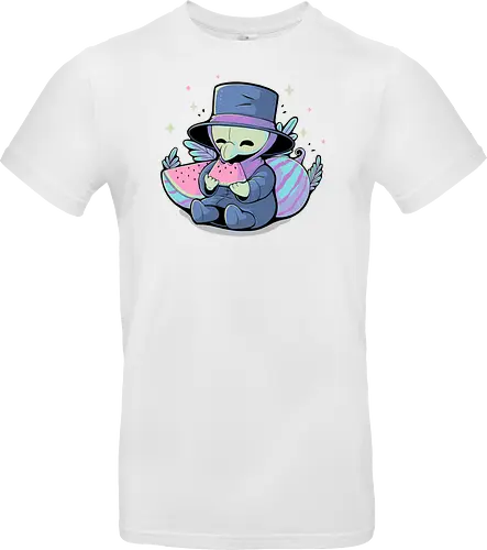 Cute Plague Doctor with Watermelon