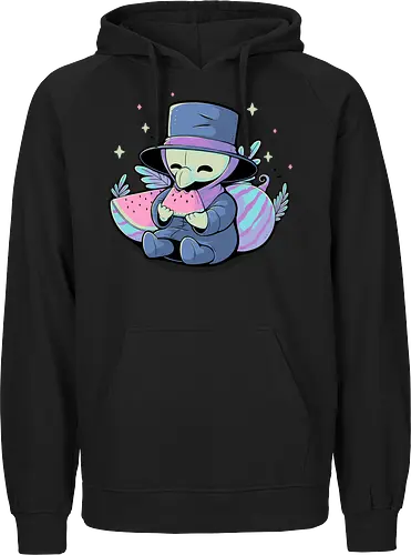Cute Plague Doctor with Watermelon
