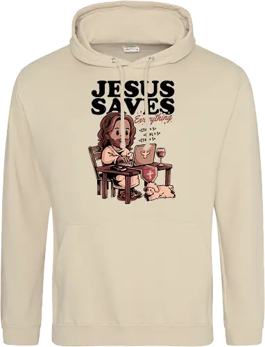 Jesus Saves Everything - dark
