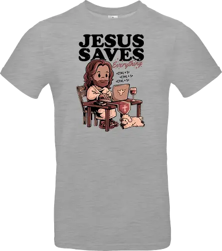 Jesus Saves Everything - dark