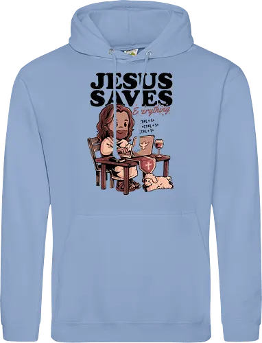 Jesus Saves Everything - dark