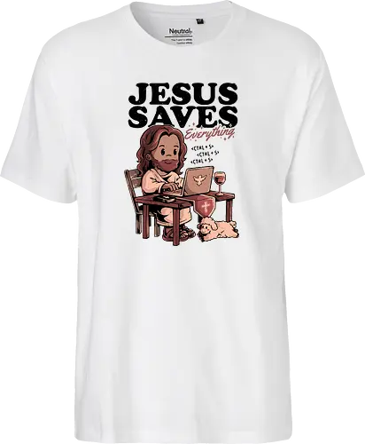 Jesus Saves Everything - dark