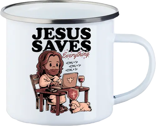 Jesus Saves Everything - dark