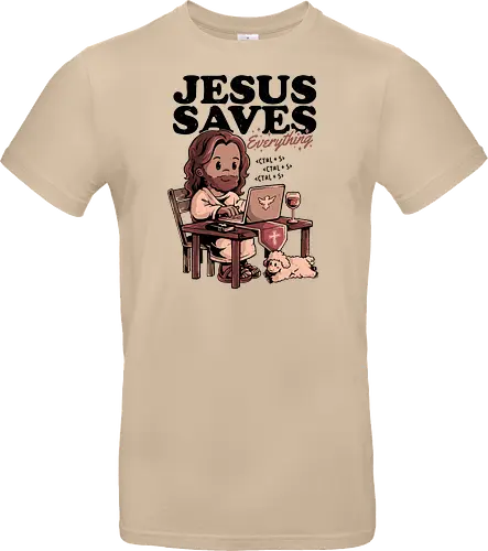 Jesus Saves Everything - dark